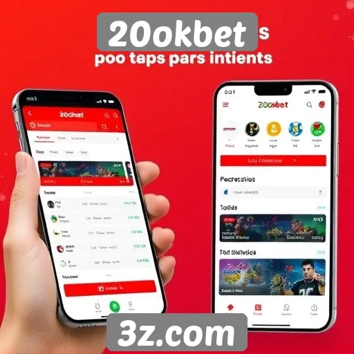 Funcionalidades do aplicativo 20okbet