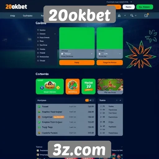 Interface do usuário e experiência no 20okbet